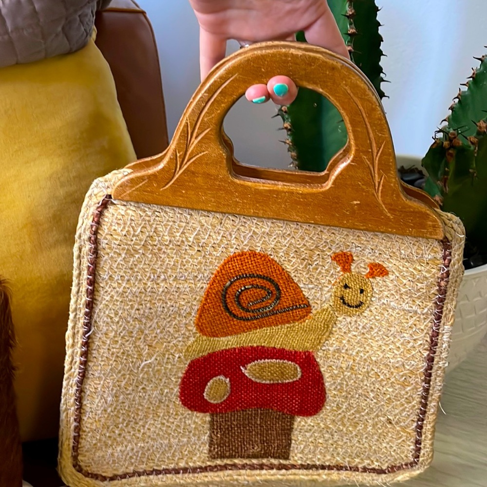 Vintage 1960’s Handmade Rope Purse